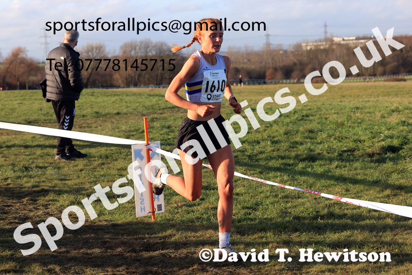 Senior Womens 2026 Northern Cross Country Champs., Pontefract Racecourse, Pontefract. Photo: David T. Hewitson/Sports for All Pics